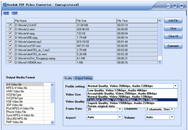 GoodOk PSP Video Converter