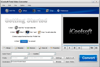 iCoolsoft Total Video Converter