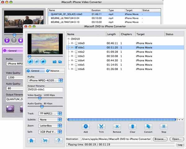 iMacsoft DVD to iPhone Suite for Mac