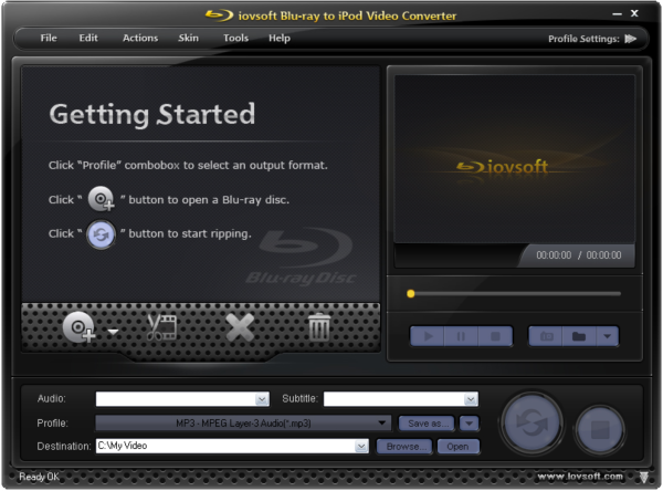 iovSoft Blu-ray to iPod Converter