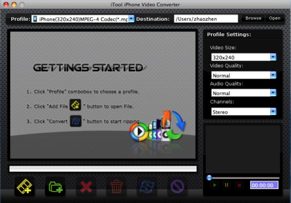iTool iPhone Video Converter for MAC