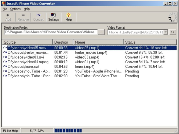 Jocsoft iPhone Video Converter