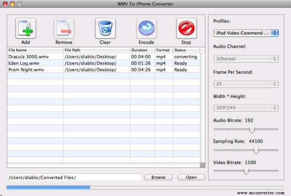 MAC-WMV To iPhone Converter