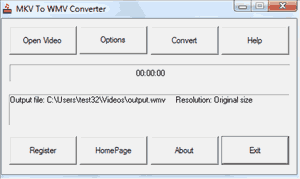 MKV To WMV Converter