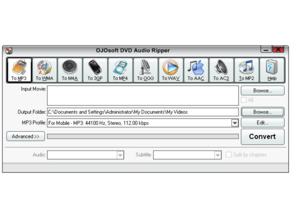 OJOsoft DVD Audio Ripper