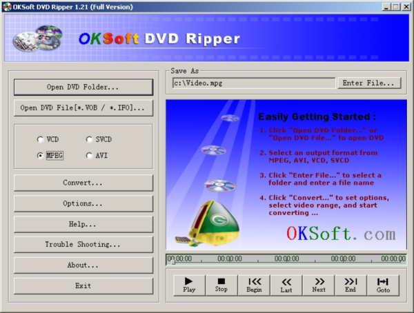 OKSoft DVD Ripper