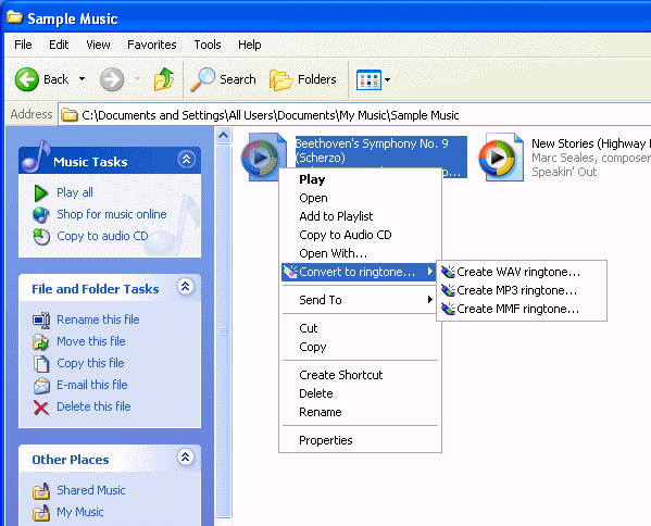 One-click Ringtone Converter