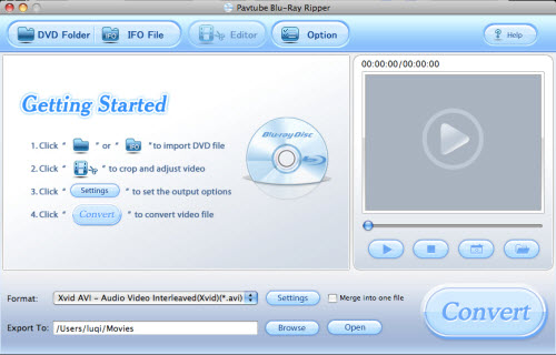 Pavtube Blu-Ray Ripper for Mac