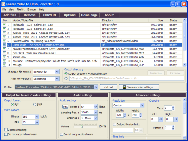 Pazera Free Video to Flash Converter