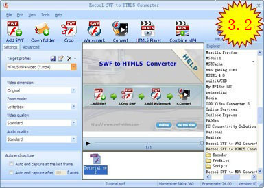 Recool SWF to HTML5 Converter