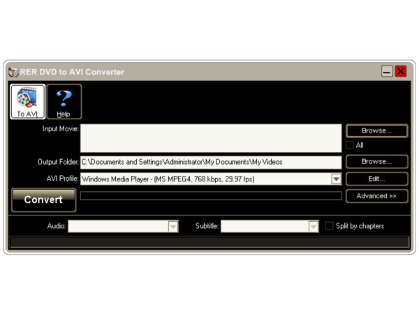 RER DVD to AVI Converter