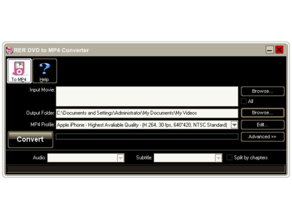 RER DVD to MP4 Converter