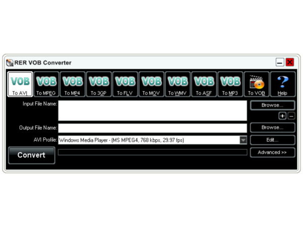 RER VOB Converter