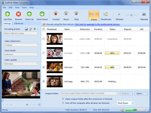 Sothink Free HD Video Converter