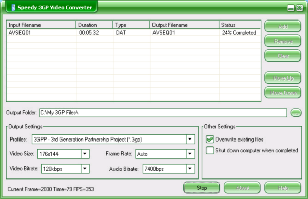 Speedy 3GP Video Converter