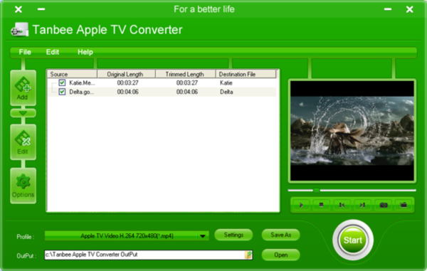 Tanbee Apple TV Video Converter