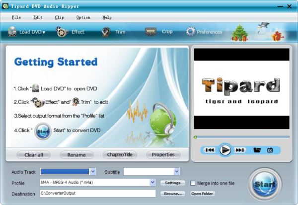 Tipard DVD Audio  Ripper