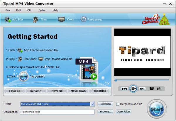 Tipard MP4 Video Converter