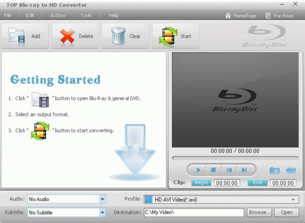 TOP Blu-ray to HD Converter