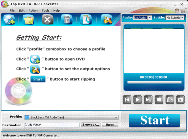 TOP DVD To 3GP Converter