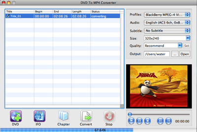TOP DVD To MP4 Converter for mac