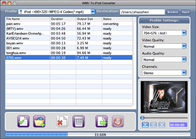 TOP WMV To iPod Converter for mac