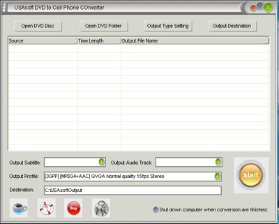 USAsoft DVD to Cell Phone Converter