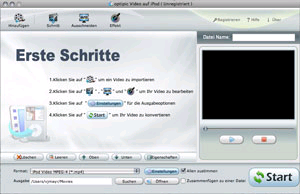 Video auf iPod fr Mac