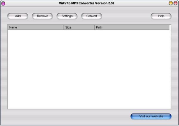 WAV to MP3 Converter