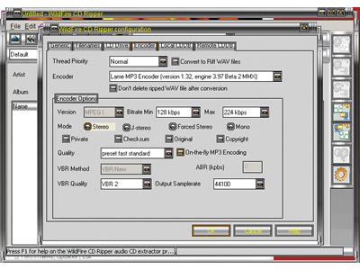 WildFire CD Ripper