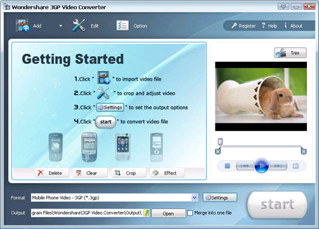 Wondershare 3GP Video Converter