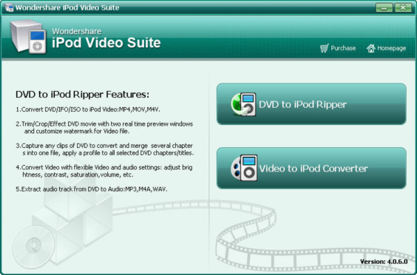 Wondershare iPod Video Suite