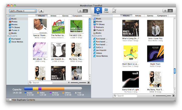 Wondershare TransPod for Mac