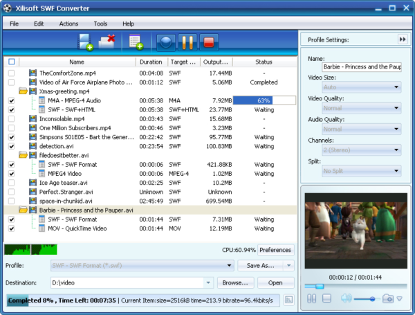 Xilisoft SWF Converter