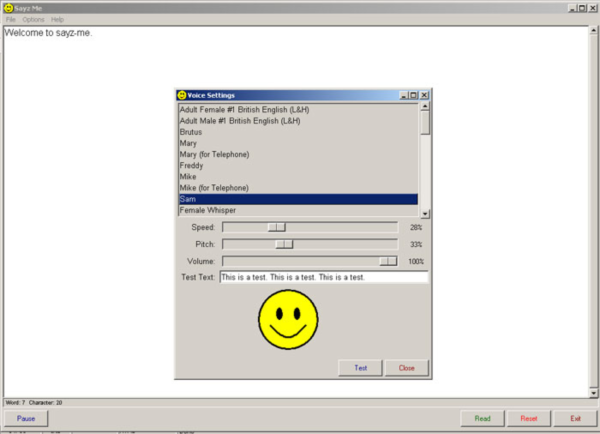 Sayz Me Text To Speech Reader