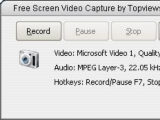 Free Screen Video Capture