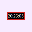 Web Page Clock