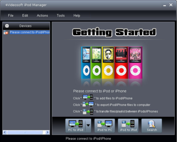 4Videosoft iPod Manager