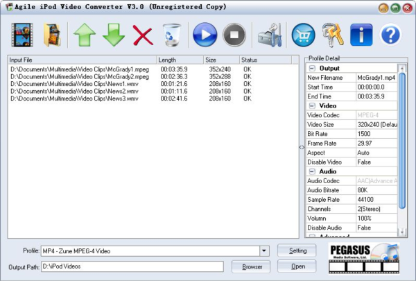 Agile iPod Video Converter