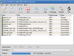 Amor AVI MPEG WMV RM to MP3 Converter