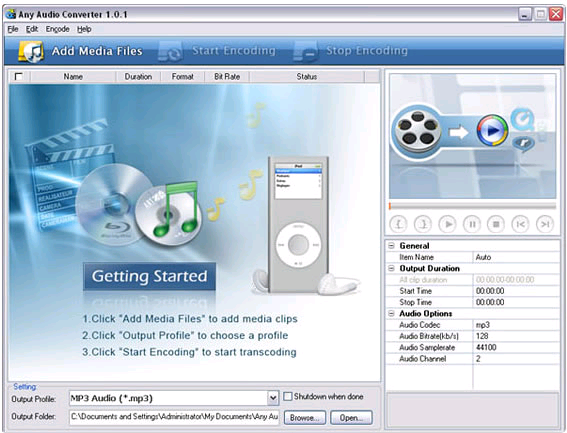 Any Audio Converter Freeware