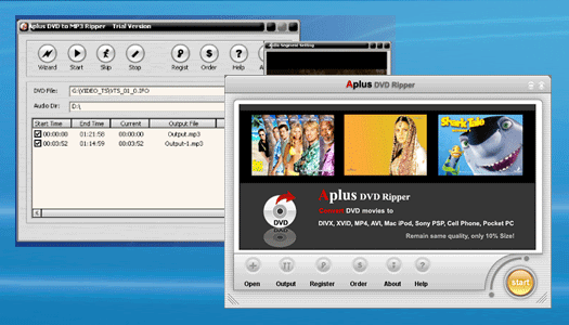 Aplus DVD Ripper and DVD to MP3