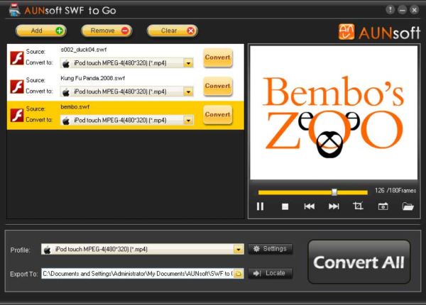 Aunsoft SWF to Go