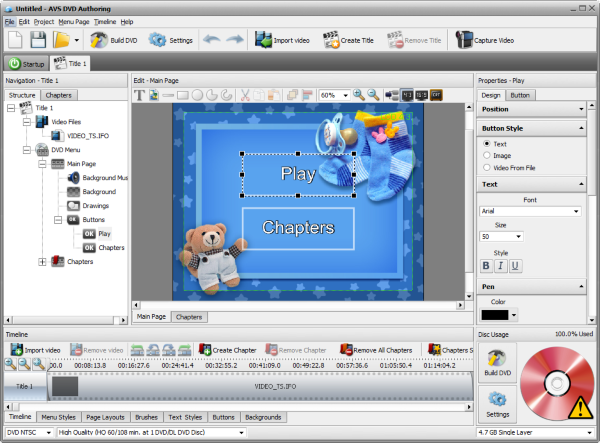 AVS DVD Authoring