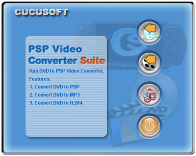 Cucusoft PSP Video Converter + DVD to PSP Suite