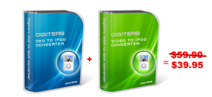Digiters DVD to iPod Converter + Video