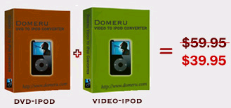 Domeru DVD to iPod Converter + Video to iPod Converter Suite