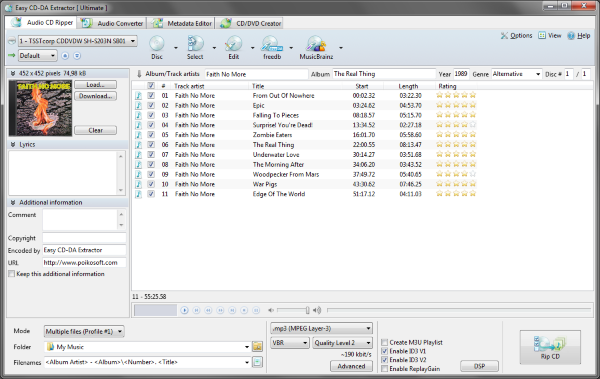 Easy CD-DA Extractor