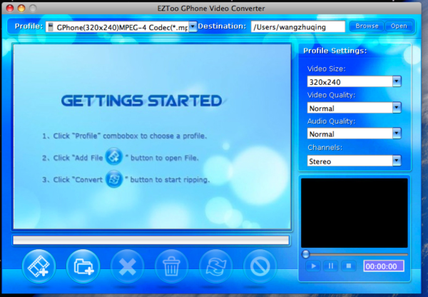 Eztoo GPhone Video Converter for MAC