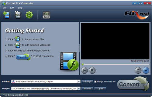 Foxreal FLV Converter